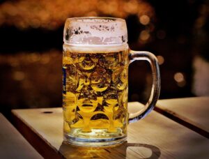 beer, beer garden, thirst