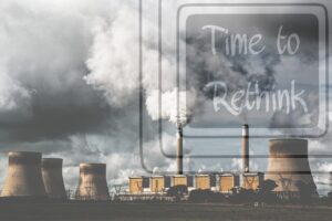 time to rethink, power plant, pollution