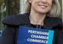 Vicki Unite (left) Chief Executive of the Perthshire Chamber of Commerce pictured with Louise MacGregor of the Binn Group who are the sponsors of The 2017 Business Star Awards which will be held at the Crieff Hydro on Friday 24th November 2017.
Picture by Graeme Hart.
Copyright Perthshire Picture Agency
Tel: 01738 623350  Mobile: 07990 594431